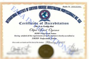 Certificate to Train